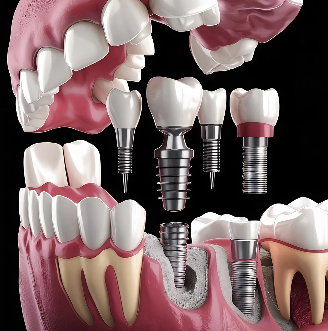 Dental implant yapısı